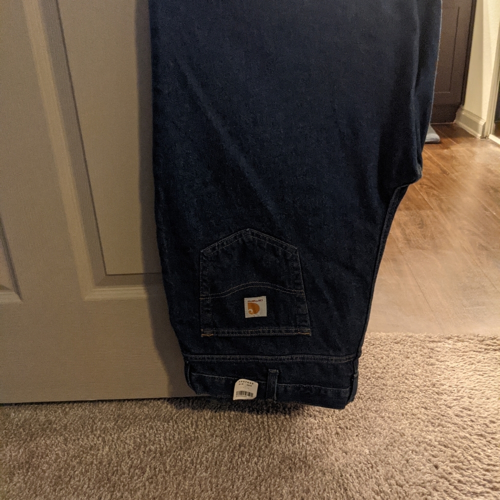 Carhartt relaxed fit blue jeans